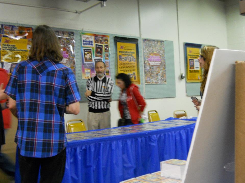 TGI Trading Cards Article about Walter Day, Debut Allentown, Pennsylvania